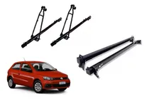 Comprar Barras Porta Equipaje Gol Trend 3 Puertas Vw + Bici Techo X2