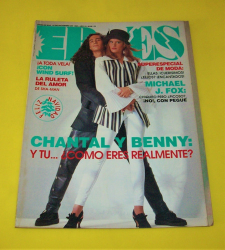 Chantal Andere Benny Ibarra Revista Eres Yuri Michael J. Fox