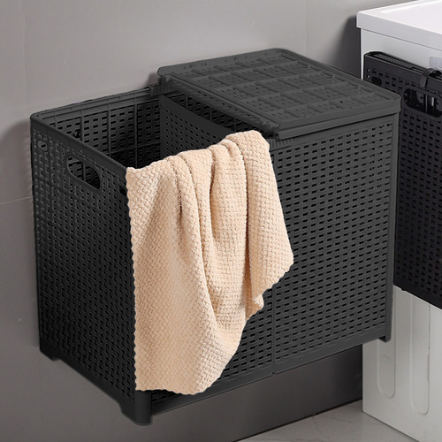 Cesta Para Ropa Sucia Con Tapa Con Compartimentos Para Ropa