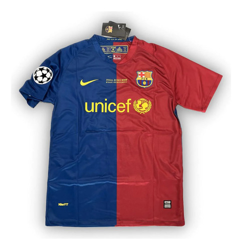 Camiseta Retro Messi   Club Barcelona Final Roma 2009