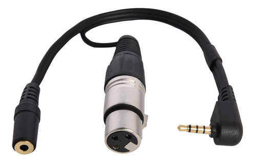 Lyxpro Xlr Female To Trrs Connects Professional Xlr Micropho