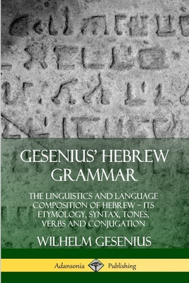 Libro Gesenius' Hebrew Grammar: The Linguistics And Langu...