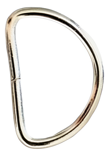 Media Luna Metálica Cromada 2.5 Cm X 50 Unidades