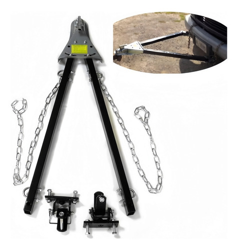 Barra Para Remolque Ajustable, Tow Bar, 5000 Libras