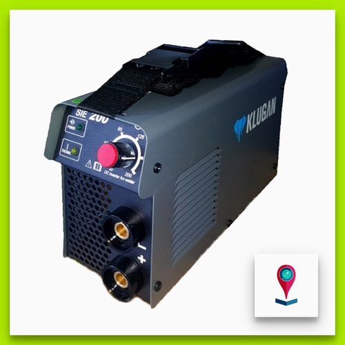 Klugan Sie200 Soldadora Inverter 20 -200 Amp Turbo Ventilada