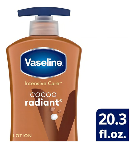 Vaseline Crema Corporal Cocoa Radiant Intensive Care Grande
