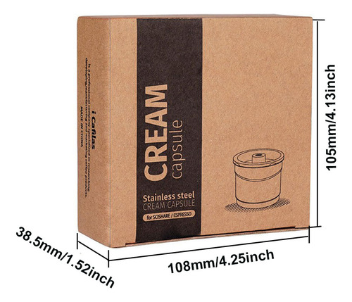 Filtro De Café Reutilizable Y Reutilizable Para Cápsulas De
