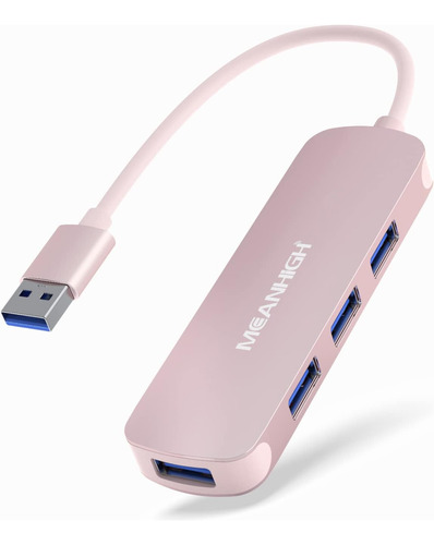 Hub Usb 3.0 Meanhigh Hub Usb De 4 Puertos Para Computadora P