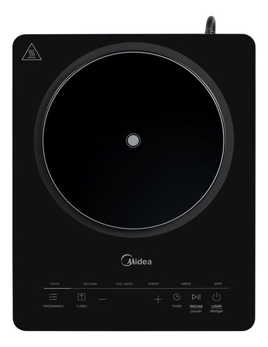 Cooktop 1 Boca Indução Portátil Even Pro Midea