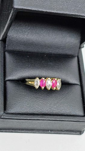 Anillo De Oro Media Chrumebela 14k Mex X60 Amarillo 8 (Usado)