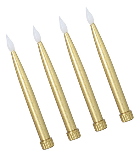Velas Led Largas, 4 Piezas, Velas Electrónicas Alimentadas P