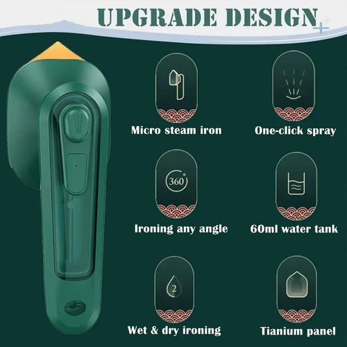 Mini Máquina De Planchar En Seco Y Húmedo Para Ropa De Viaje