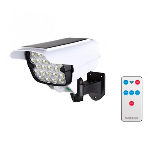 Foco Luz Solar Con 66 Leds Recargable Rotación 360º Jlp-2177