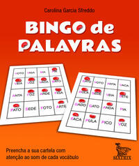 Libro Bingo De Palavras De Sfreddo Carolina Garcia Matrix