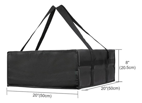 Bolsa Para Comida Y Pizza, Totalmente Aislada, De Gran