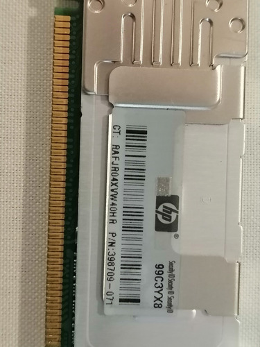 Memoria Servidor Samsung 8gb 2rx4 Pc2-5300f Hp 398709-071