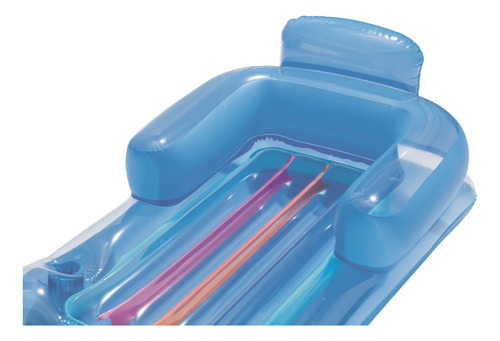 Colchoneta Flotador Inflable Bestway Color Azul