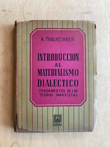 Introduccion Al Materialismo Dialectico - Thalheimer, A.