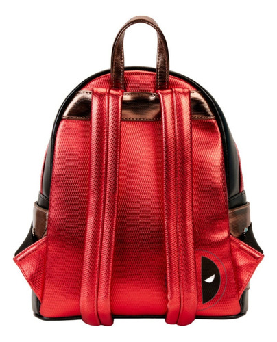 Mini Backpack Deadpool Exclusiva Loungefly Rojo Liso