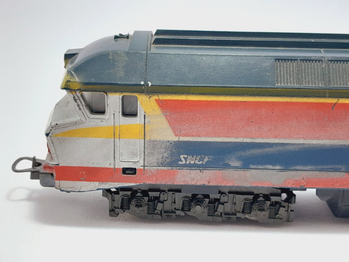 Imagen 6 de 10 de Nico Loco Diesel Francesa 72105 S N C F H0 (llh 05)