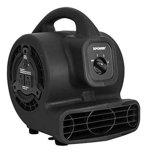 Xpower P-80a Mini Mighty Air Mover, Ventilador De Piso, Seca