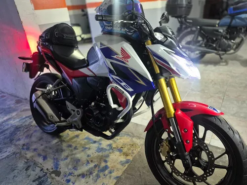 Color Blanco, Azul, Rojo Cb190r Racing
