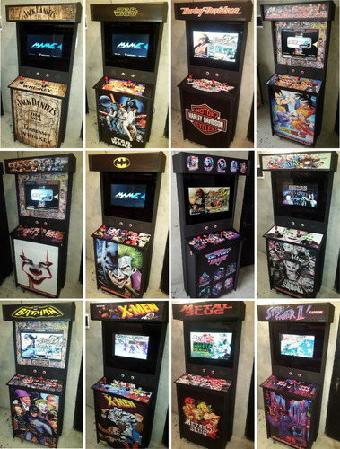 Imagen 2 de 10 de Multijuegoarcade Slim Lcd 5300 Juegos Mame 2 Jugadores