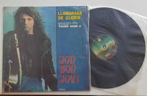 Vinilo Jon Bon Jovi Soundtrack Llamarada De Gloria