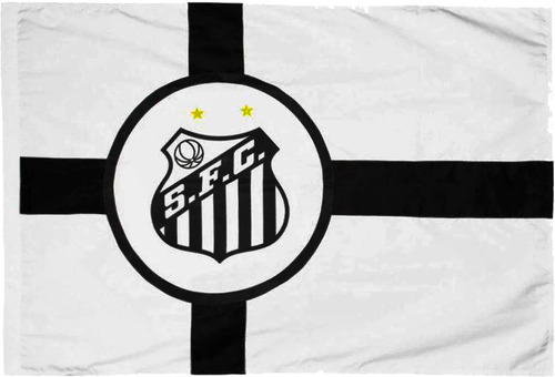 Bandeira Santos Futebol Clube  90 X 130 Cm Torcedor