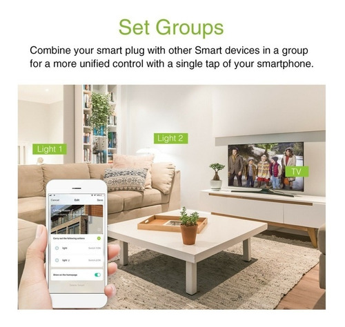 Imagen 5 de 7 de Toma Wifi Inteligente / Enchufe Inteligente Nest Mini Alexa