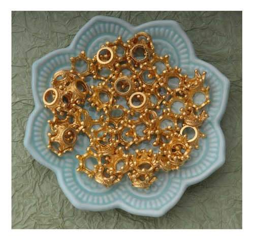 Conector De Pulsera Ruwado Con Cuentas Espaciadoras 3d En Fo