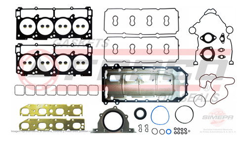 Juego Juntas Jeep Grand Cherokee 5.7l 16v Hemi 2009-2010