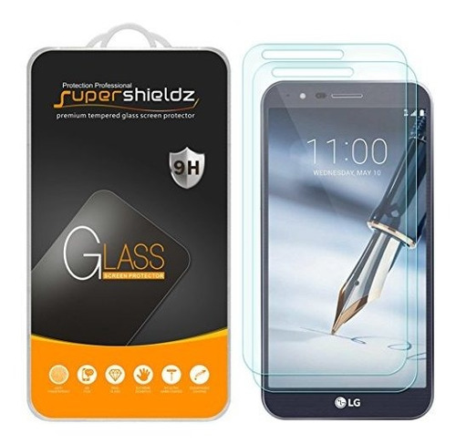 (2 Pack) Supershieldz Para LG (stylo 3 Plus) Pantalla De Cri