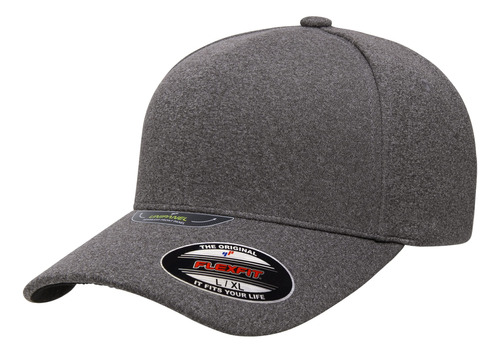 Flexfit Unipanel Melange Gorra, Heather, S-m