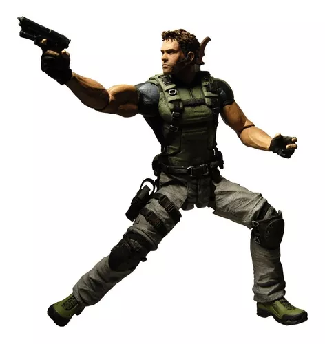 Miniaturas dos personagens do Resident Evil 5