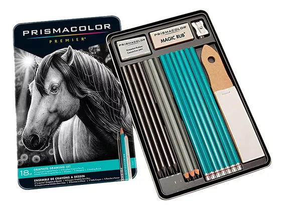 Lápices Grafitos Prismacolor Premier Set 18