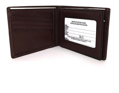 Imagen 1 de 3 de Billetera Doble Visor