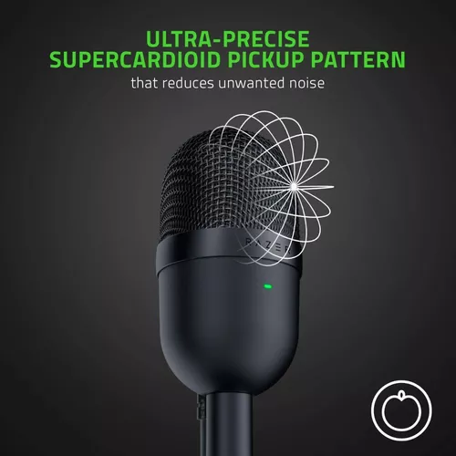 Microfono USB Razer Seiren V2 X Microfono de condensador de 25 mm