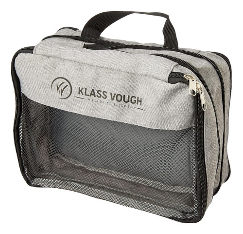 Nécessaire Viagem Klass Vough Com Compartimentos Azul Xj-077