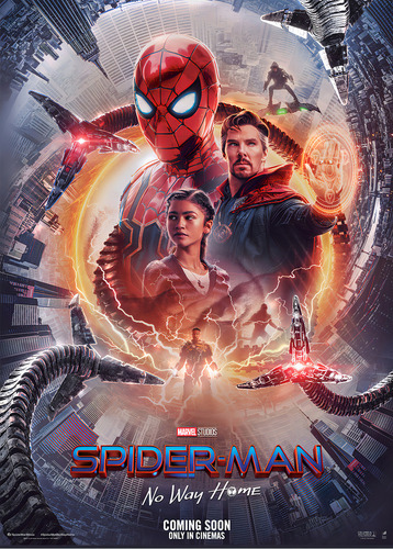Homem-Aranha - Sem Volta para Casa - Arte B - Superpôster Mundo dos Super-Heróis, de Editora Europa. Editorial Editora Europa, capa mole em português, 2022