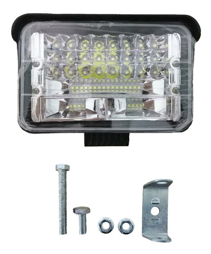 Faro 144w Alta Y Baja 48 Leds Rectangular Somos Tienda