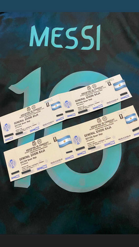 Entradas Selección Argentina Vs Paraguay