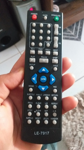 Imagem 7 de 8 de Aparelho Dvd Tectoy Com Controle Remoto Funcionando B