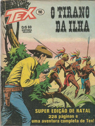 Imagem 1 de 1 de Tex 118 1ª Edicao - Vecchi - Bonellihq Cx316 D21