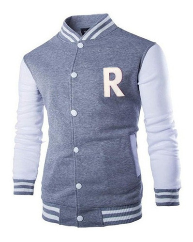 Chaqueta College Letra R Bordada - Varios Colores