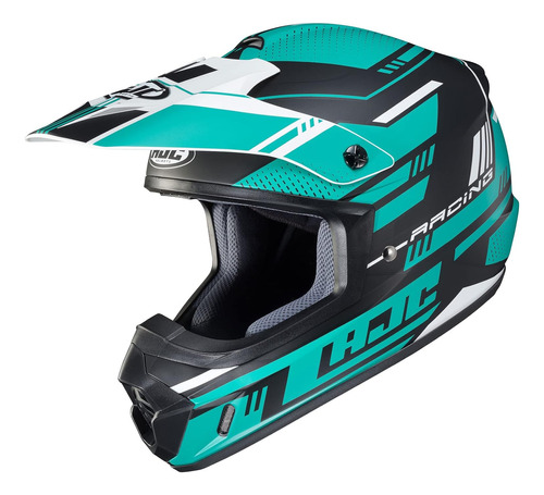 Casco Para Moto Hjc S Cs-mx 2 Tra Talla M Color Negro 1855