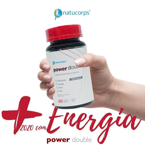 Power Double Natucorps Ação Energizante