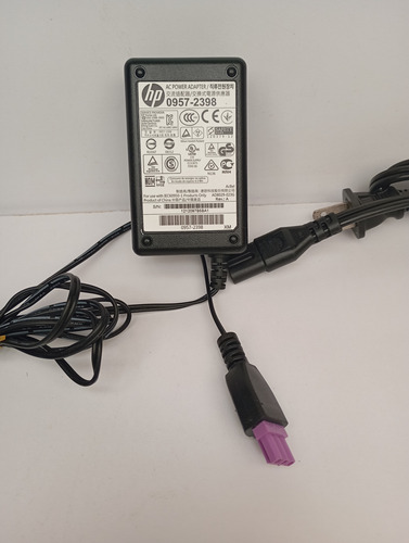 Cargador P/ Imp. Deskjet 1000 1050 2000, 30v. 333ma. Usado (Usado)