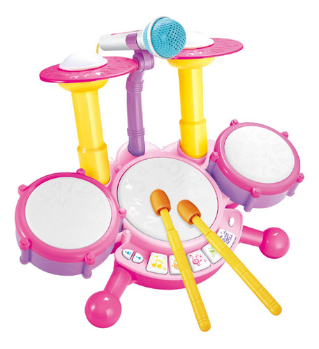 Juego De Batería Para Niños, Instrumento Musical, Juguete