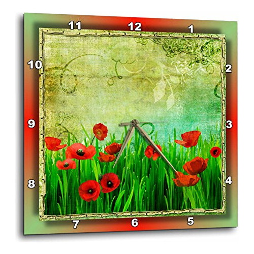 Dpp 28806 3  Reloj De Pared De Campo 15 Por 15 Pulgadas